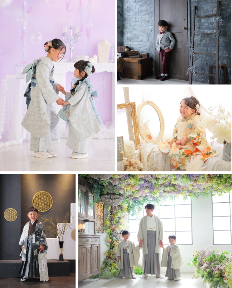 七五三の撮影イメージ